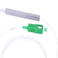 Répartiteur SC/APC CPL 1:8 Extralink 900 µm 1,5 m vert blanc