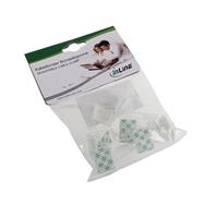Serre-câble réglable en ligne 64 mm nature 10 pièces