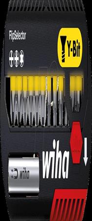 Wiha 41827 Jeu d'embouts FlipSelector - Jeu de 13 embouts en Y