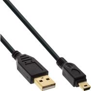 Câble mini USB 2.0 InLine 5 broches 0,5 m