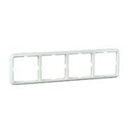 Schneider 204404, Blanc, Duroplast, Sans vis, Schneider, IP20, 80 mm