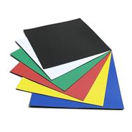 Équerres magnétiques Kensington 150 x 150 mm, couleurs assorties (6) - 150 mm - 192 x 7 x 192 mm - 300 g - 6 pièces