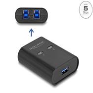 Commutateur USB Delock - 5 Gbit/s, 2 PC vers 1 appareil