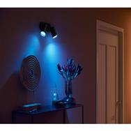 Philips Hue White&Col. Amb. Fugato Spot 2flg schwarz 2x4.2W