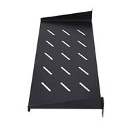 Étagère rack 19" Extralink 1U 350 mm noire pour armoires murales