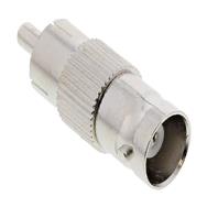 Adaptateur vidéo en ligne 1x RCA mâle / BNC femelle