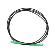 Cordon de raccordement simplex monomode noir Extralink SC/APC-SC/APC de 2 m