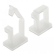 Support de câble Delock - blanc (lot de 10)