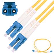 Cordon de raccordement duplex monomode Extralink LC/UPC-LC/UPC 5 m