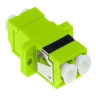 ACT Fiber optic SC-SC duplex adapter multimode OM5 - SC/SC - Green - Lime - Multi-mode - Zirconia ceramic - OM5 - 1 pc(s)