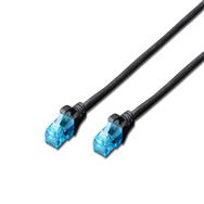 DIGITUS CAT 5e U/UTP patch cord - 1 m - Cat5e - U/UTP (UTP) - RJ-45 - RJ-45
