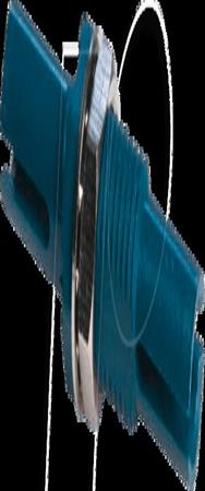 BROADCOM HFBR4515Z Adaptateur fibre optique bleu