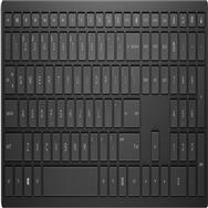 HP Pavilion 600 Wireless Keyboard: Black, Full-size