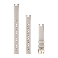Bracelet de montre connectée Garmin Lily Bands, silicone sable