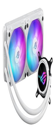 Refroidisseur d'eau blanche ASUS ROG Strix LC III 240 ARGB