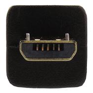 Câble Micro USB 2.0 InLine USB Type A mâle / Micro-B mâle - noir - 0,3 m
