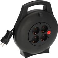 Brennenstuhl Vario Line Kabelbox 4-fach Indoor Kabeltrom - Cable drum - 10 m