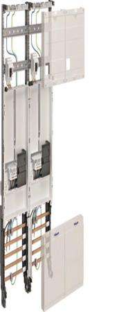 Tableau complet Hager 2ZP univ.Z H1050mm version 2 voies Hesse ZK34C3N