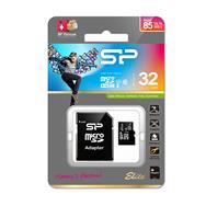 Silicon Power Elite - Carte mémoire flash (adaptateur microSDHC vers SD inclus)