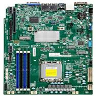 Supermicro MBD-X13SCW-F, Intel, LGA 1700, Intel® Pentium®, Intel® Xeon®, DDR5-SDRAM, 128 Go, DIMM