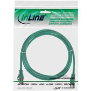 Câble patch en ligne F/UTP Cat.5e vert 3 m