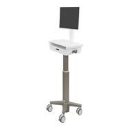 Ergotron CareFit Slim 2.0 - Chariot multimédia - Gris - Blanc - Aluminium - Plastique - Acier - Universel - 14 500 kg - 53,3 cm (21")
