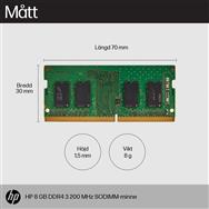 HP 8GB 3200 SODIMM Memory: DDR4