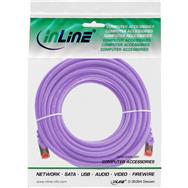 Câble de raccordement en ligne S/FTP PiMF Cat.6 250 MHz PVC cuivre violet 10 m