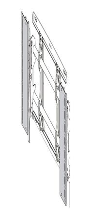Chief FHB3032 - Composant de montage 2 supports d'extension pour écran plat - Noir