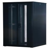 Rockstable 42 U 19" Server Cabinet with Mesh Doors and Double Back Doors - Freestanding rack - 42U - 800 kg - Key lock - Rack rails - Adjustable feet