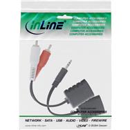 Câble audio RCA en ligne sur LAN / Ethernet / RJ45 max. 50 m, ensemble complet