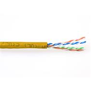 ACT CAT6 U/UTP stranded patch yellow 305 m - 305 m - Cat6 - Yellow