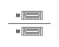 Supermicro CBL-0389L-01 - 4 x InfiniBand (M) à 4 x InfiniBand (M)