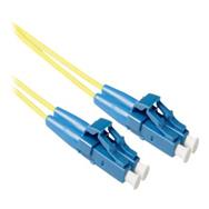 ACT 15 meter LSZH Singlemode 9/125 OS2 short boot fiber patch cable duplex with LC connectors - 15 m - OS2 - LC - LC