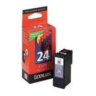Lexmark Cartridge No. 24 - Ink Cartridge Refill, Original - cyan, magenta, Yellow