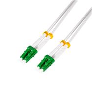 LogiLink Stahlarmiertes LWL Patchkabel 2x LC-Duplex OS2 LWL-Panzerkabel fÃƒÂ¼r - Cable - Network