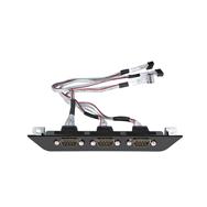 Shuttle PCM31 - Triple COM port (RS232) expansion module for XH Slim-PC series - Black - Silver - 3 x COM - China - Compatible with the Shuttle Slim-PC Barebones XH310(R) and XH610 (not compatible with XH310V,...