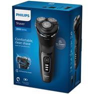 Philips Shaver 3000 Series S3244/12 Wet & Dry Electric Shaver - Rotation shaver - Black - PowerCut blade system - SH30 - 2 year(s) - Battery