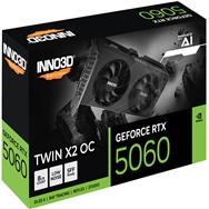 Inno3D N50602-08D7X-195071N Graphics Card GeForce RTX Twin X2 OC