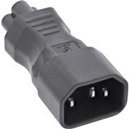 Adaptateur d'alimentation InLine IEC 60320 C14 / C5 - 3 broches - Appareil IEC / ordinateur portable