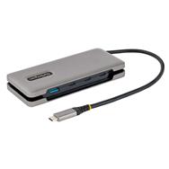 StarTech.com Hub USB-C 4 ports, 1 port USB-A et 3 ports USB-C, USB 3.1 10 Gbit/s, alimenté par bus, hub USB Type-C avec câble enveloppant de 25 cm, hub USB-C vers USB-A portable