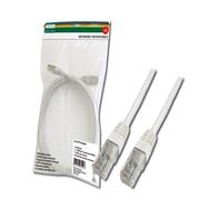 DIGITUS DK-1611-005/WH - 0.5 m - Cat6 - U/UTP (UTP) - RJ-45 - RJ-45