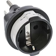 Adaptateur de voyage InLine USA mâle vers type F femelle