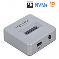 Station d'accueil Delock M.2 - Adaptateur d'interface