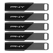 PNY ATTACH X USB 3.2 64 Go PACK X5 - 64 Go