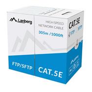 Lanberg LCS5-11CU-0305-S - 305 m - Cat5e - S/FTP (S-STP) - Grey