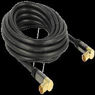 Câble d'antenne Delock - Connecteur IEC femelle vers connecteur IEC mâle