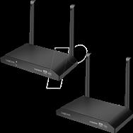 LogiLink HDW0103 - Wireless KVM Set, HDMI, USB, 150 m