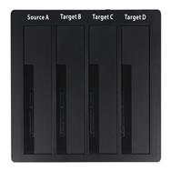 Station d'accueil USB 3.0 Delock pour 4 disques durs/SSD SATA avec fonction clonage