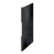 Esselte Leitz Sichtbuch WOW A4 PP mit 20 HÃƒÂ¼llen schwarz-metallic